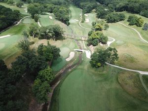 Davenport Aerial 18th Green